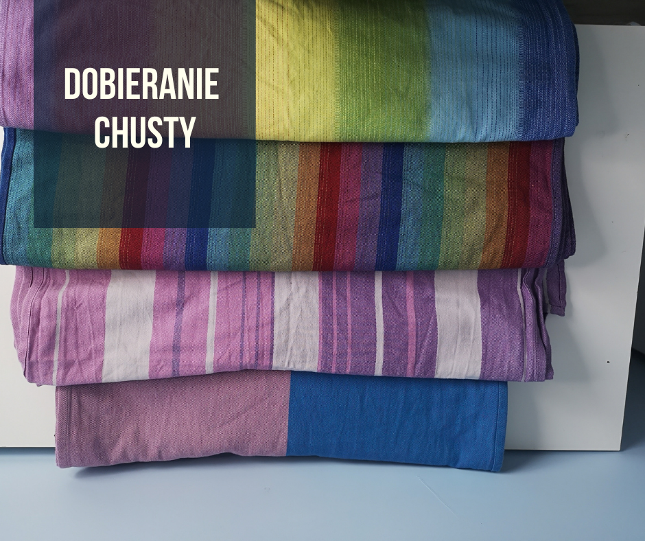 dobór chusty Kraków doradca noszenia chustonoszenie Kraków z dojazdem Natalia Rączka